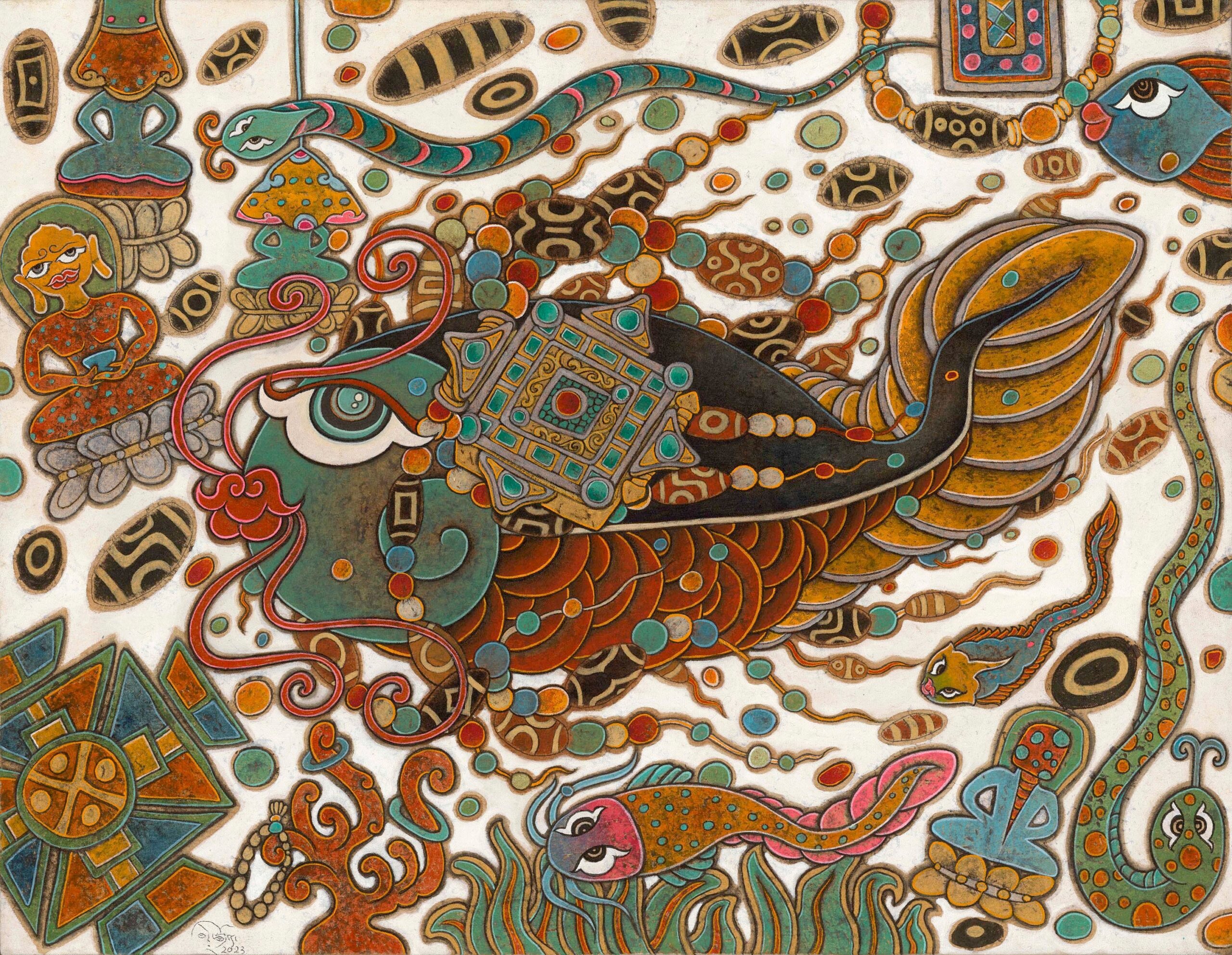 As the Wheel Turns – Contemporary Art from Lhasa, Then and Now