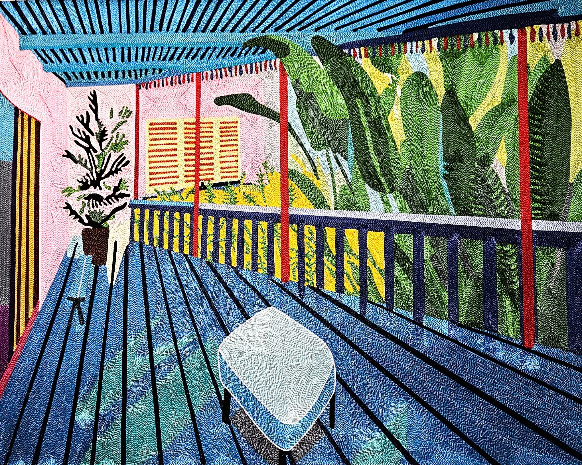 Woven Light: Threading Colour into Memory - David Boateng