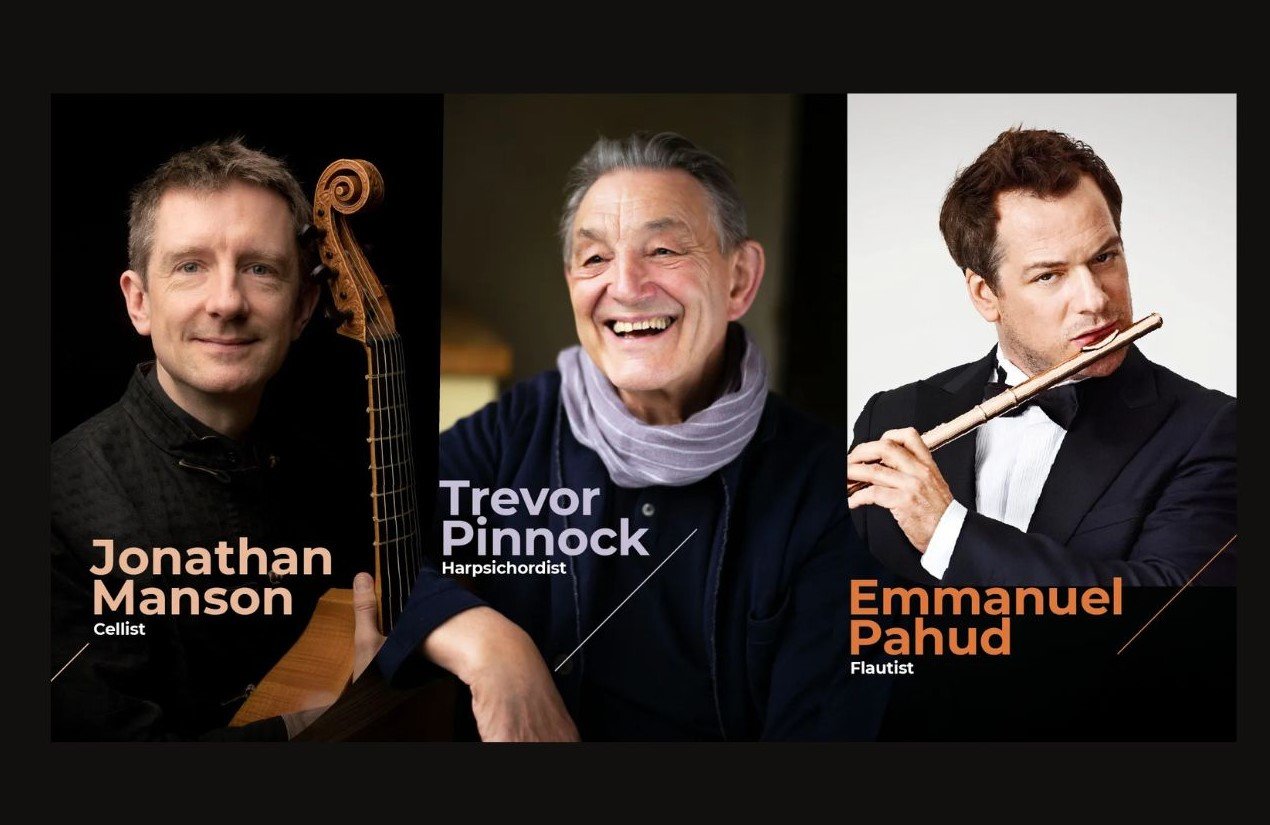BACH—Trevor Pinnock, Emmanuel Pahud, Jonathan Manson