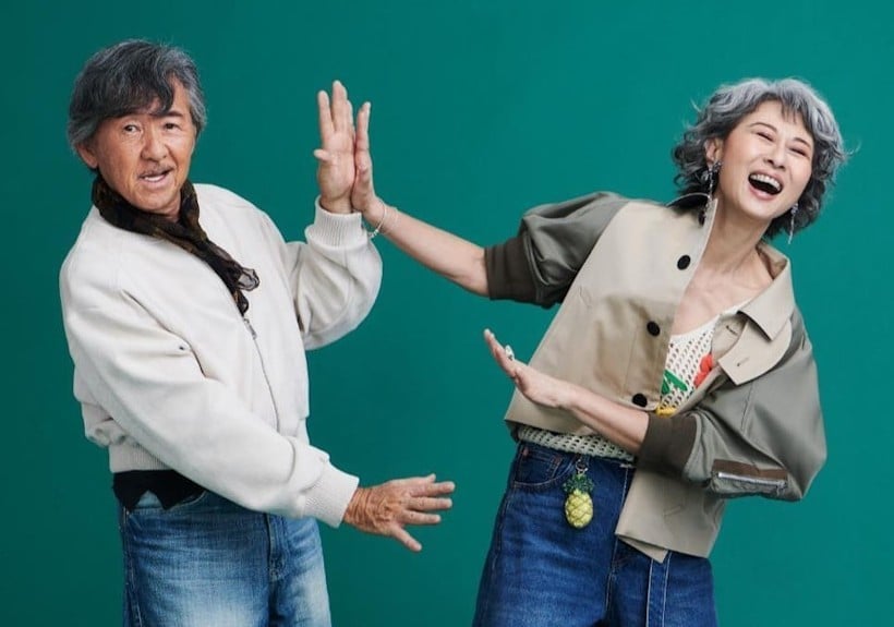 George Lam Tsz Cheung and Sally Yeh Ching Wen