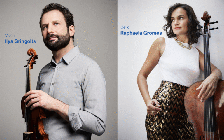 Cultural Portraits: Violin Virtuoso Ilya Gringolts and Rising Star Cellist Raphaela Gromes