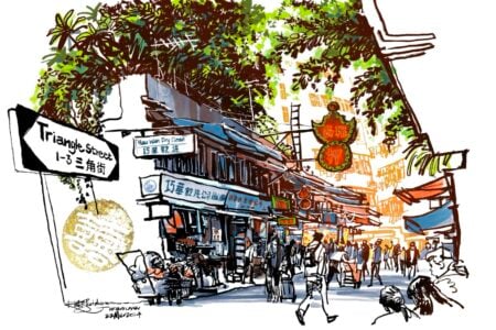 Time-Lapsed Tales: Sketching the City Life of Hong Kong