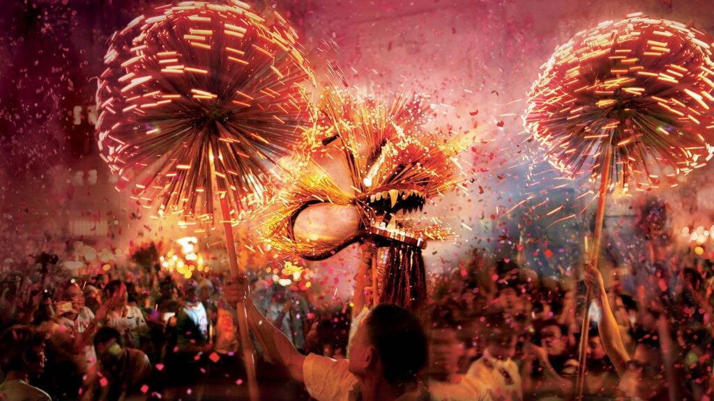 Tai Hang Fire Dragon Dance 2025