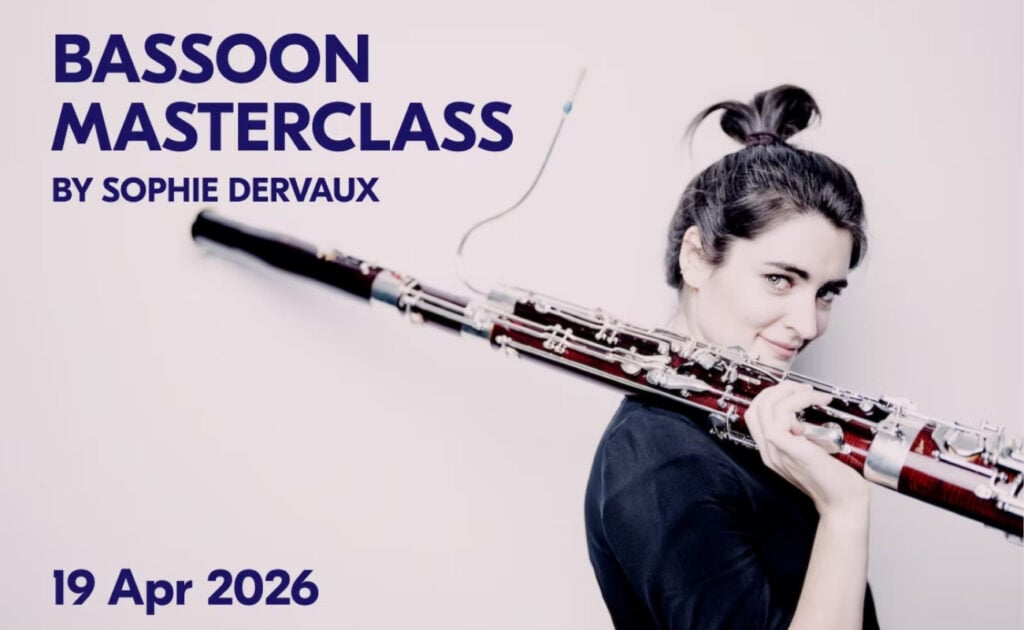 CCOHK - Bassoon masterclass Sophie Dervaux