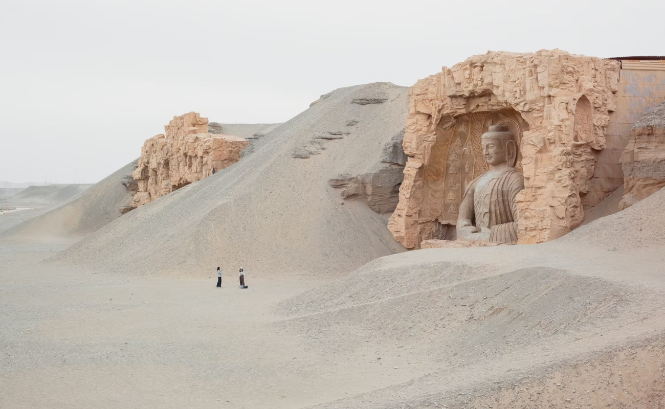 Yellow Land & The Sky Garden by Zhang Kechun
