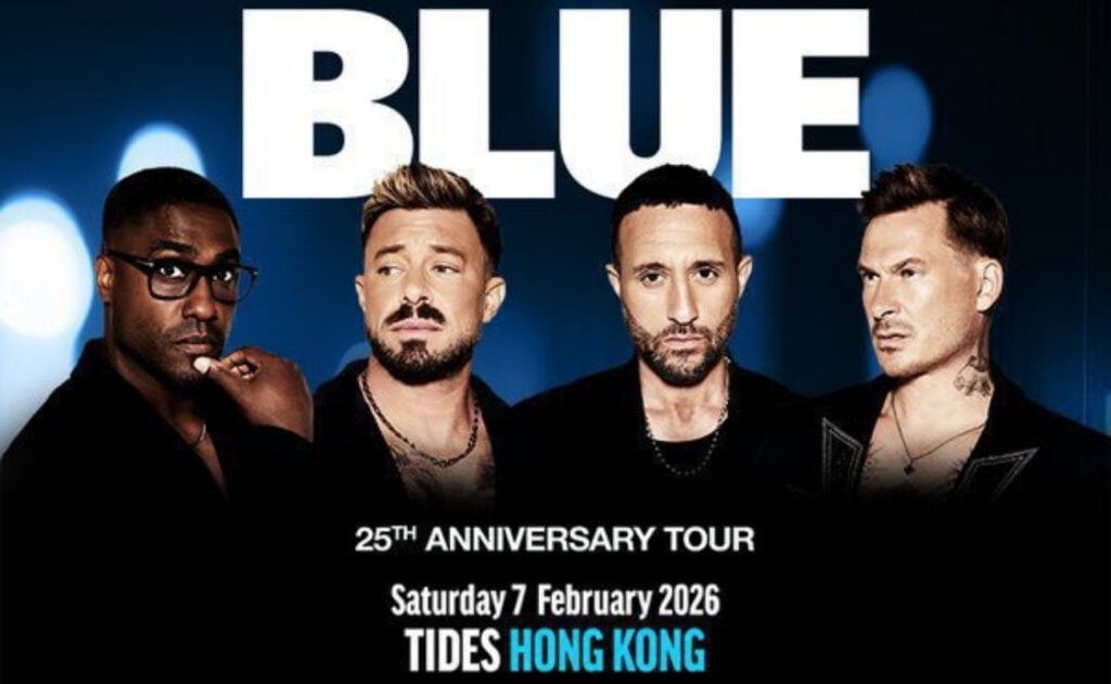 Blue 25th Anniversary Tour in Hong Kong