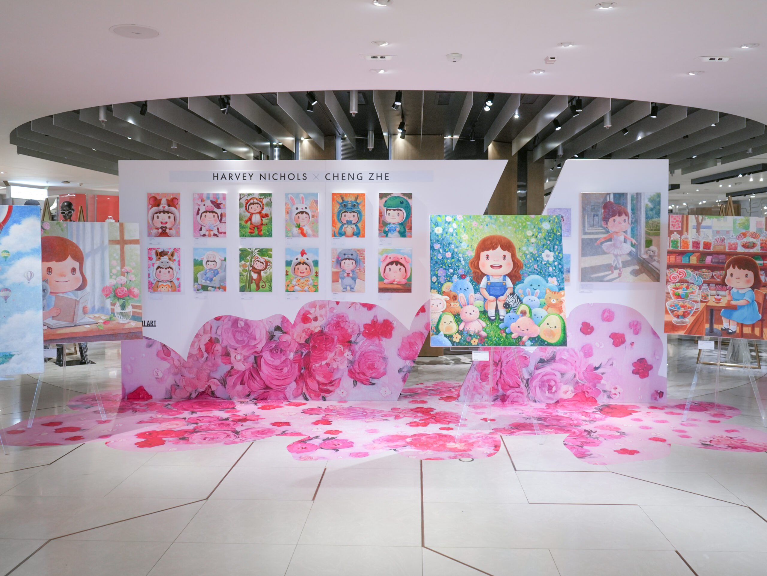 Harvey Nichols X CHENG ZHE - An Everlasting Bloom