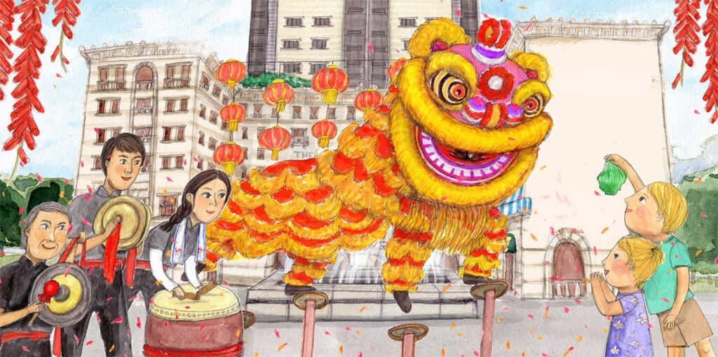Kitty N. Wong - Lion Dance - Sounds of HK Book