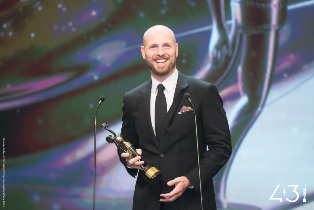 Director Robin Lee at the 43rd Hong Kong Film Awards (27 April 2025)