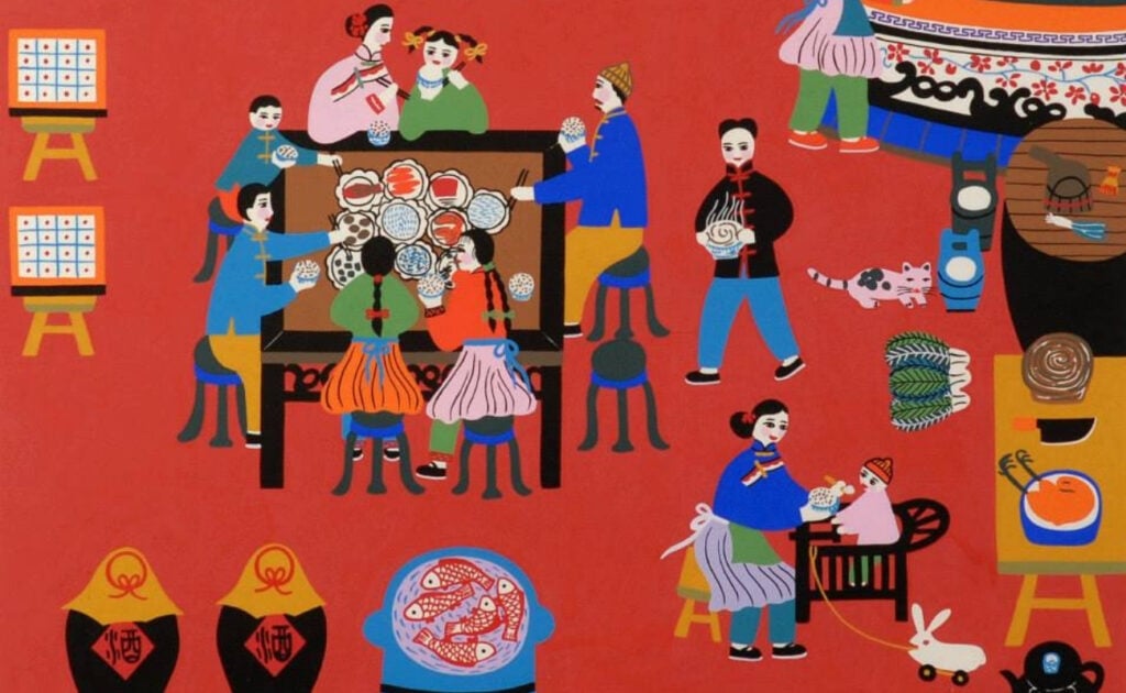 Jinshan peasant painting