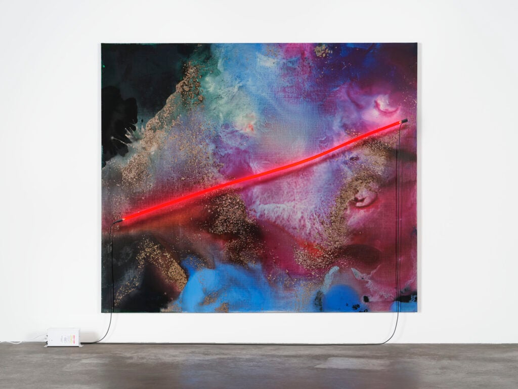 Mary Weatherford: Persephone