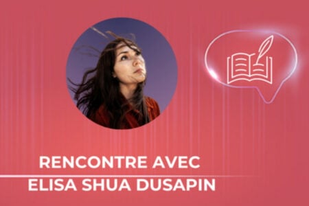 Talk and book signing with Elisa Shua Dusapin