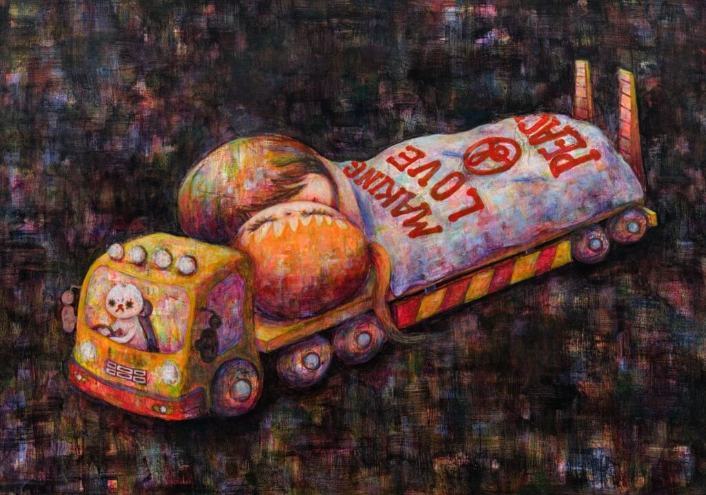 Kila Cheung, Making Love And Peace On Truck