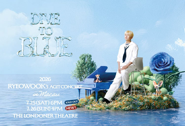 2026 RYEOWOOK'S AGIT CONCERT : DIVE TO BLUE in MACAU