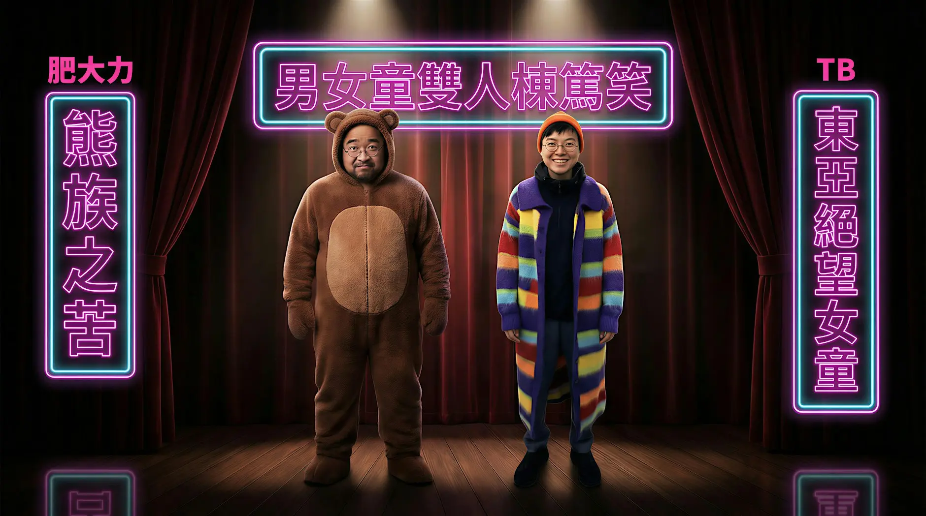 Queer Kid Comedy Duo