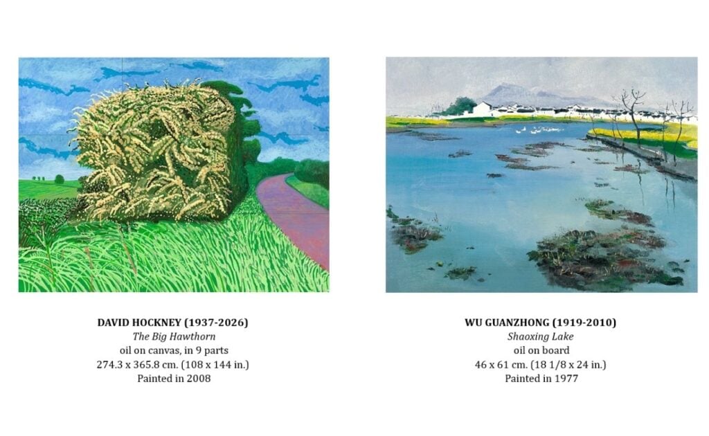 Through the Master’s Eye – David Hockney & Wu Guanzhong